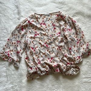 Floral Sienna Sky Brand Blouse